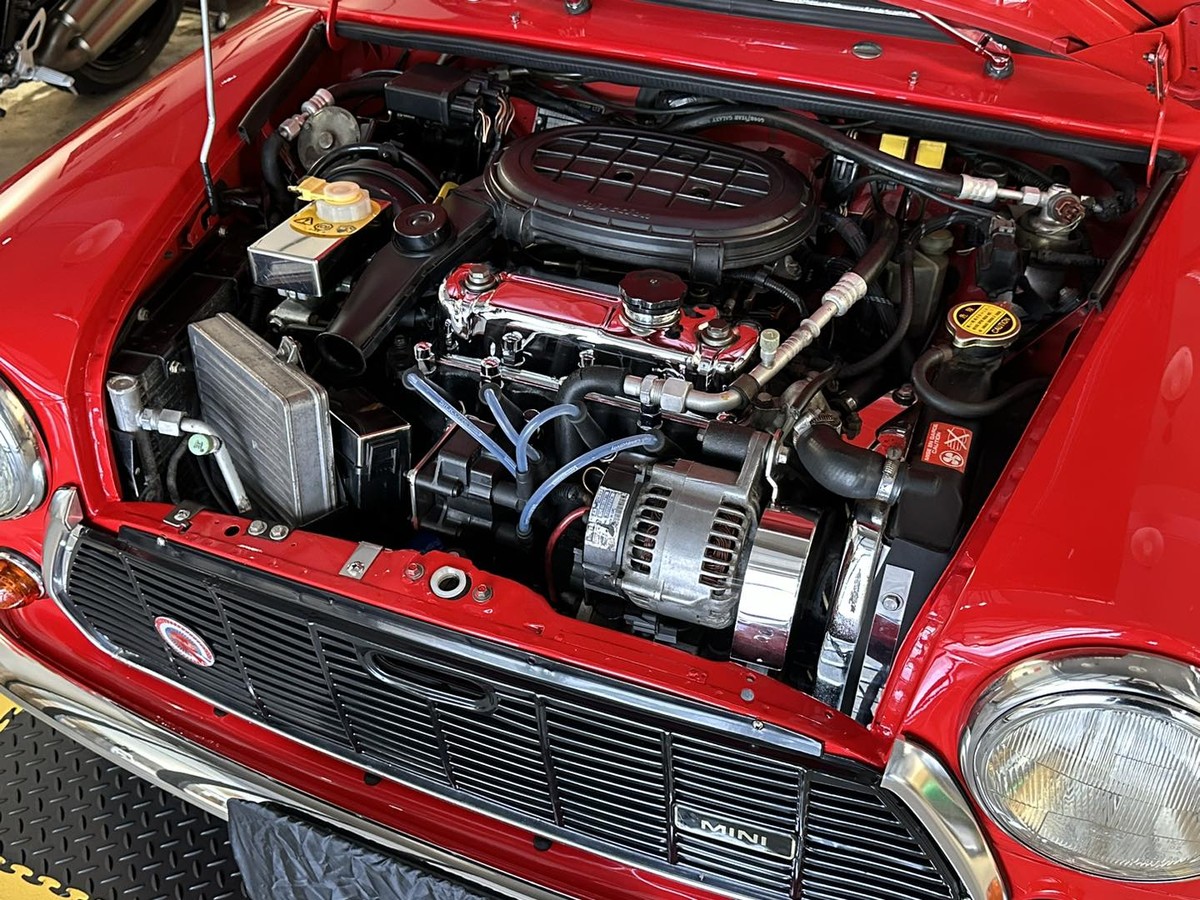 Classic Mini engine bay — OEM-grade parts from CMPS Parts